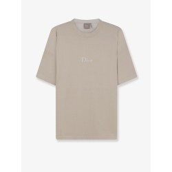 Cotton T-shirt with lettering logo