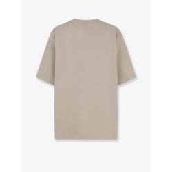 Cotton T-shirt with lettering logo