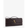 Andiamo Leather Clutch with Intrecciato motif