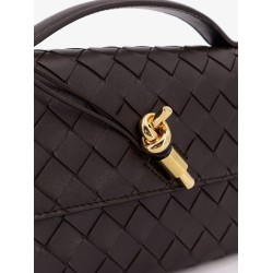 Andiamo Leather Clutch with Intrecciato motif