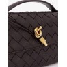 Andiamo Leather Clutch with Intrecciato motif