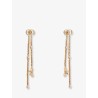 Brass earrings