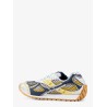 Orbit mesh and leather sneakers