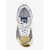 Orbit mesh and leather sneakers