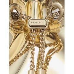 Bon Bon Metallic Leather Bucket Bag