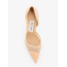 Brigitte voile and suede décolleté