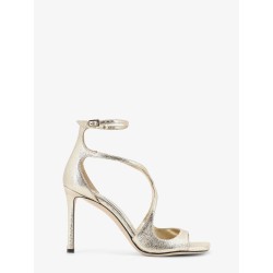 Azia glittered leather sandals