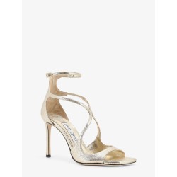 Azia glittered leather sandals