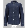 CAMICIA IN DENIM CON LOGO