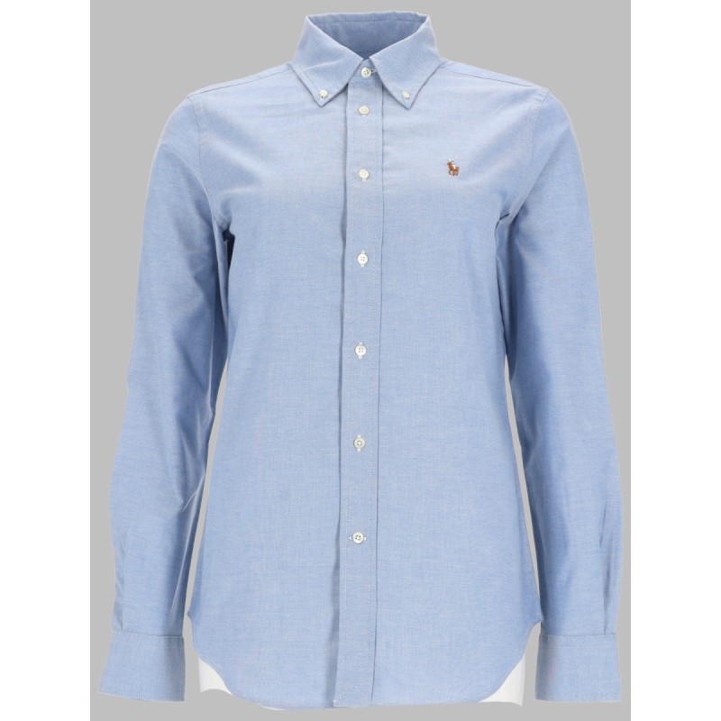 CAMICIA IN COTONE CON LOGO
