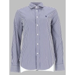 CAMICIA A RIGHE CON LOGO