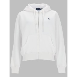FELPA CON ZIP E LOGO