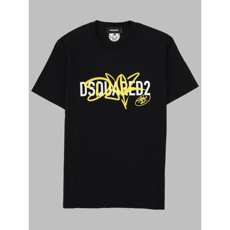 T-SHIRT CON STAMPA E LOGO