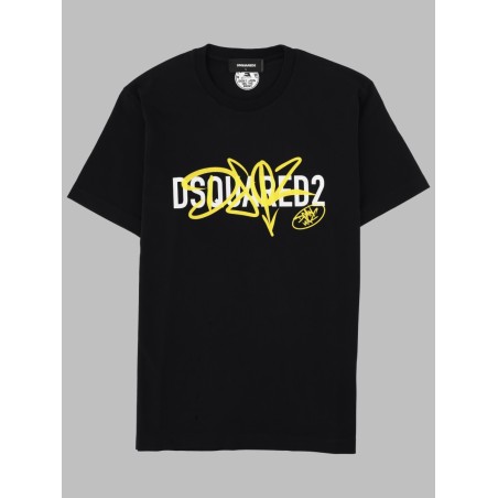 T-SHIRT CON STAMPA E LOGO