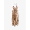 Roselight silk dress