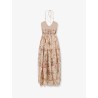 Roselight silk dress