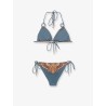 Mahon nylon bikini with paisley print