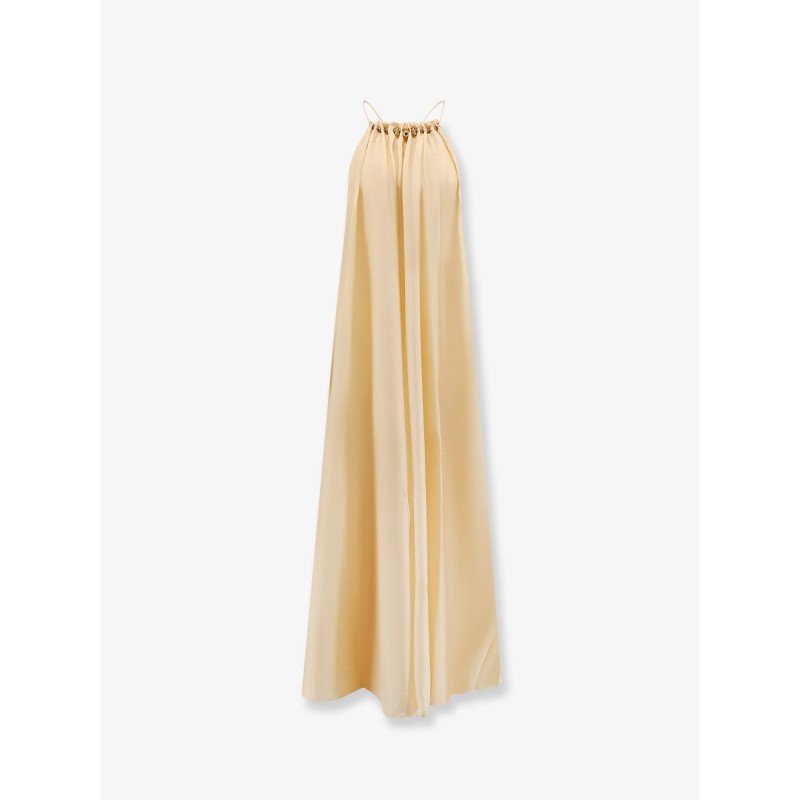 Aster silk long dress