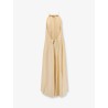 Aster silk long dress