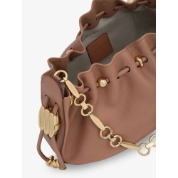 Halcyon leather clutch