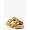 Carousel raffia sandals