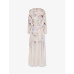Luna viscose dress with floral print
