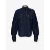 Cargo denim shirt