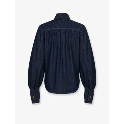 Cargo denim shirt