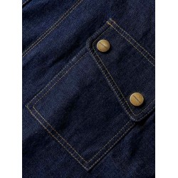 Cargo denim shirt