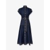 Long denim dress
