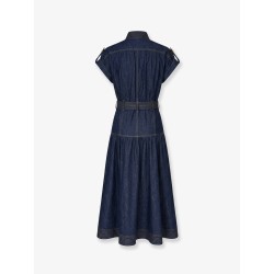 Long denim dress