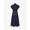 Long denim dress