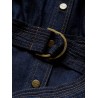 Long denim dress