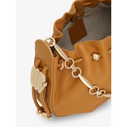 Halcyon leather clutch