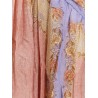 Indra cotton and silk long dress