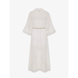 Indra long ramie dress