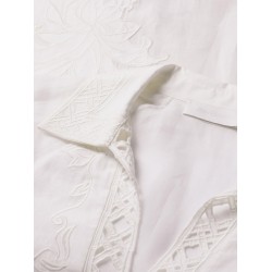 Indra long ramie dress