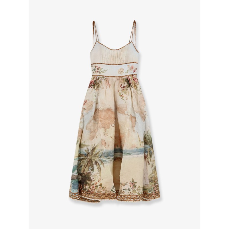 Mahon linen dress