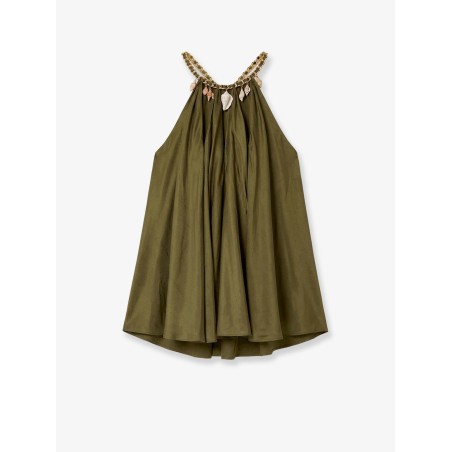 Mahon silk top