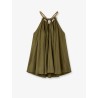 Mahon silk top
