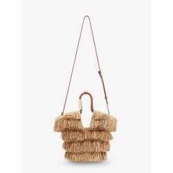 Golden Time crossbody bag with fringe