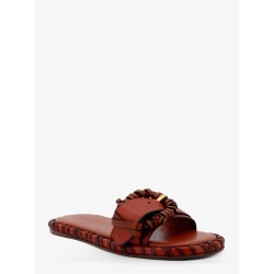 Alchemy leather sandals with woven details