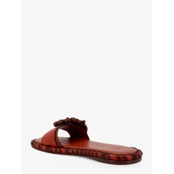 Alchemy leather sandals with woven details