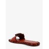 Alchemy leather sandals with woven details