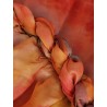 Luna Twist Bandeau Gown silk dress