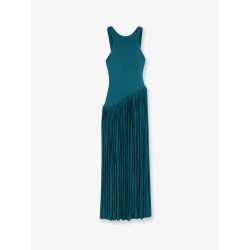 Luna asymmetric jersey dress