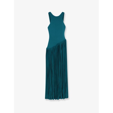 Luna asymmetric jersey dress
