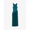 Luna asymmetric jersey dress