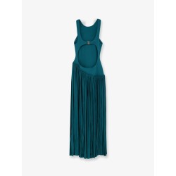 Luna asymmetric jersey dress