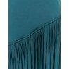 Luna asymmetric jersey dress